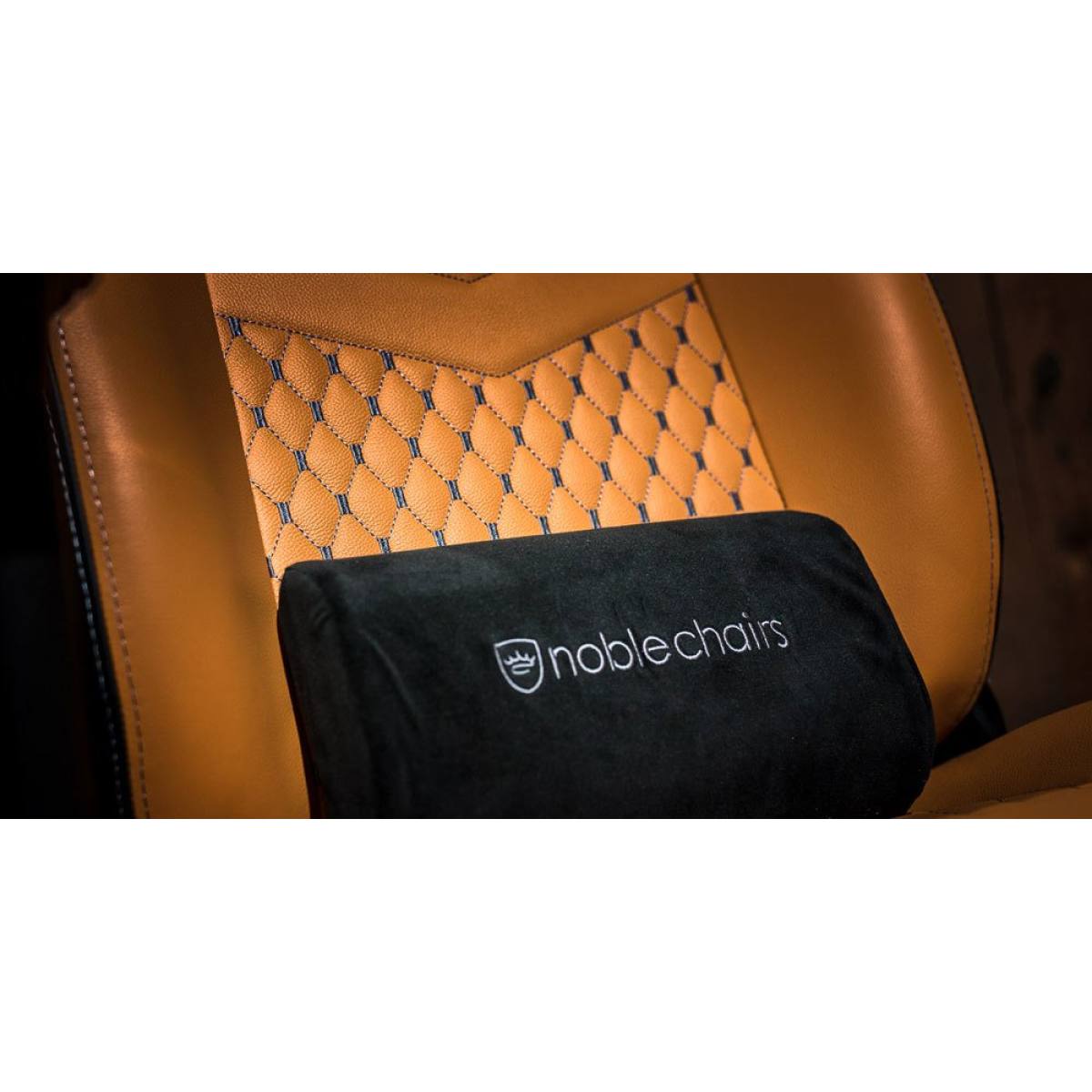 Ghế Noblechairs Icon Series Cognac/Black (Real Leather)